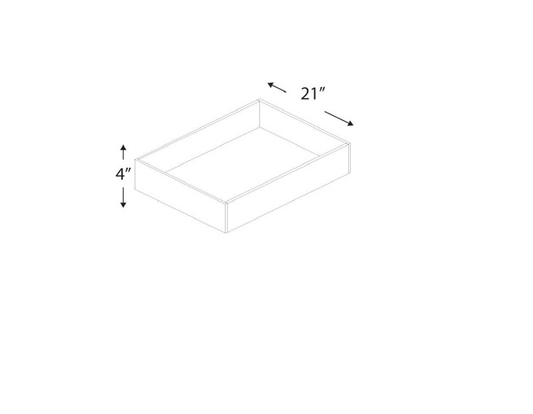 Blue Valley Cabinets 27" Roll Out Tray (ROT27)