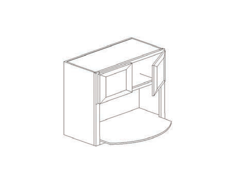 Blue Valley Cabinets 27" x 36" x 12" Wall Microwave Cabinet (ESS-WMC2736)