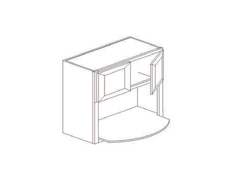 Blue Valley Cabinets 27" x 42" x 12" Wall Microwave Cabinet (DW-WMC2742)