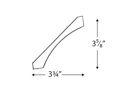 Blue Valley Cabinets 3 5/8" Shaker Molding (MS-SCM3 5/8)