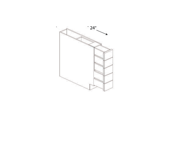 Blue Valley Cabinets 6" Spice Drawer Base Cabinet (SG-BWRC6)