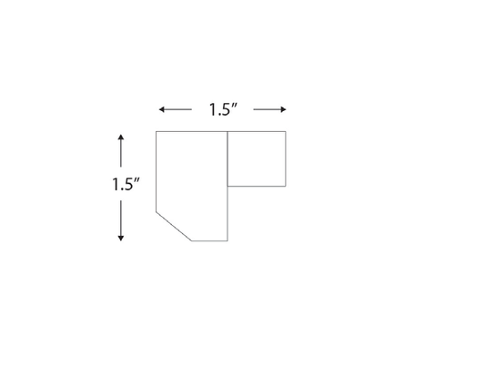 Blue Valley Cabinets 96" Light Molding (DW-LM8)