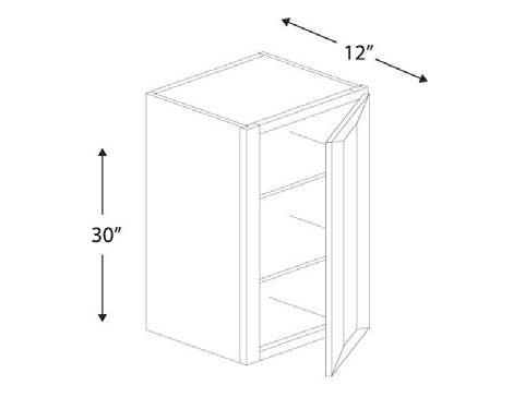 Blue Valley Cabinets W0930 Replacemant Door Only (DW-W0930-DOOR)