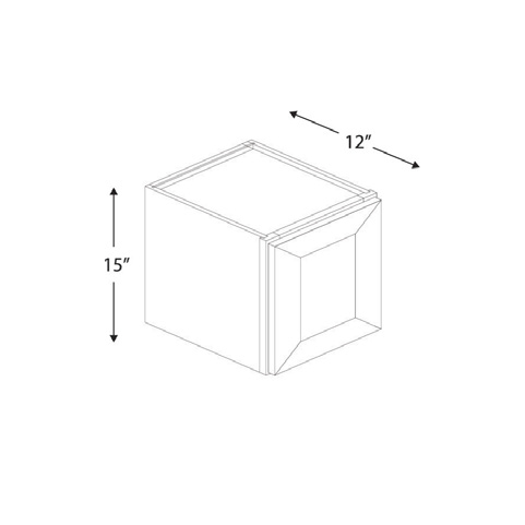 Blue Valley Cabinets W1515 Replacemant Door Only (WHS-W1515-DOOR)