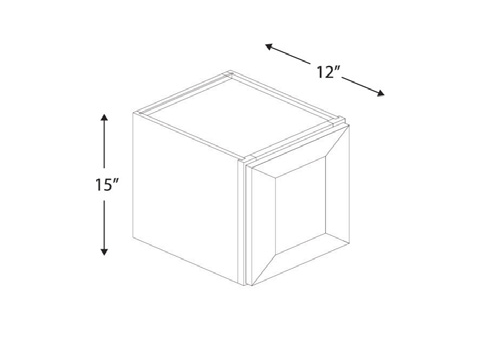 Blue Valley Cabinets W1515 Replacemant Door Only (WHS-W1515-DOOR)