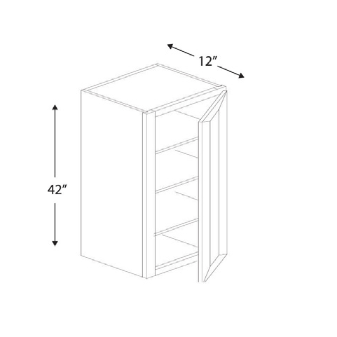 Blue Valley Cabinets W1542 Replacemant Door Only (MS-W1542-DOOR)