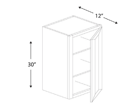 Blue Valley Cabinets W1830 Replacemant Door Only (SG-W1830-DOOR)