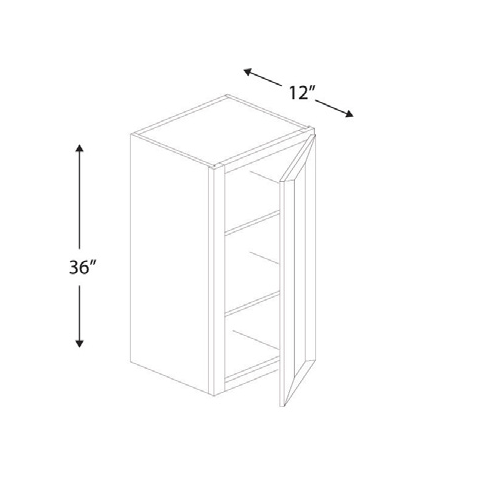 Blue Valley Cabinets W2136 Replacemant Door Only (DW-W2136-DOOR)