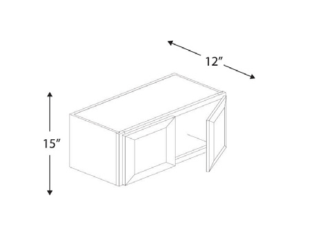 Blue Valley Cabinets W2415 Replacemant Door Only (SG-W2415-DOOR)