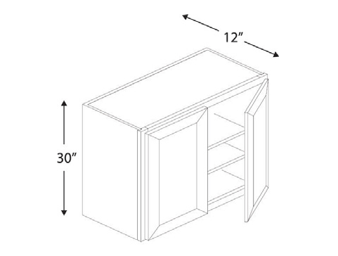 Blue Valley Cabinets W2430 Replacemant Door Only (WHS-W2430-DOOR)