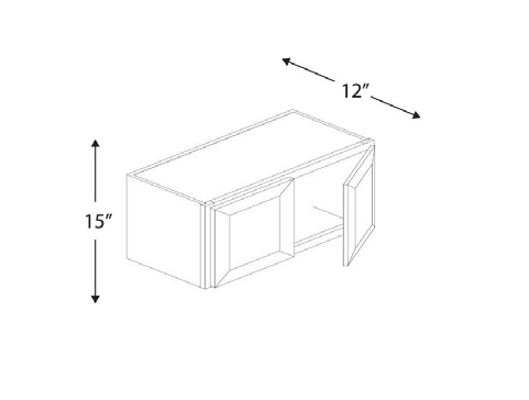 Blue Valley Cabinets W2715 Replacemant Door Only (SG-W2715-DOOR)