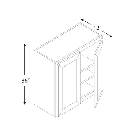 Blue Valley Cabinets W2736 Replacemant Door Only (DW-W2736-DOOR)