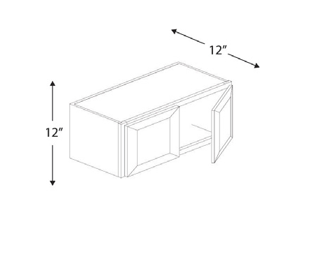 Blue Valley Cabinets W3012 Replacemant Door Only (SG-W3012-DOOR)