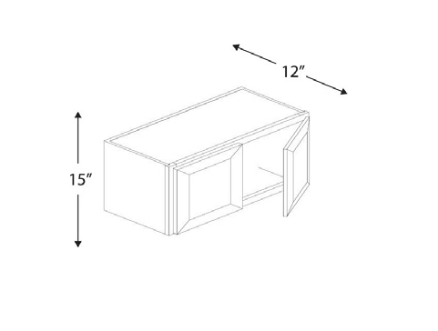 Blue Valley Cabinets W3015 Replacemant Door Only (WHS-W3015-DOOR)