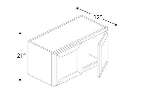 Blue Valley Cabinets W3021 Replacemant Door Only (ESS-W3021-DOOR)