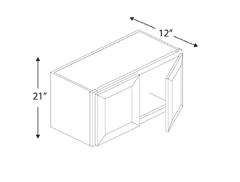 Blue Valley Cabinets W3021 Replacemant Door Only (MS-W3021-DOOR)