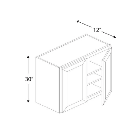 Blue Valley Cabinets W3030 Replacemant Door Only (MS-W3030-DOOR)