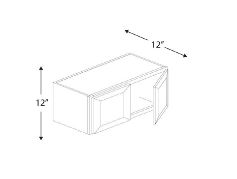 Blue Valley Cabinets W3312 Replacemant Door Only (MS-W3312-DOOR)