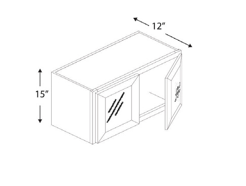 Blue Valley Cabinets W3315 Replacemant Door Only (MS-W3315-DOOR)