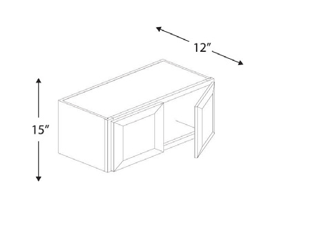 Blue Valley Cabinets W3315 Replacemant Door Only (SG-W3315-DOOR)