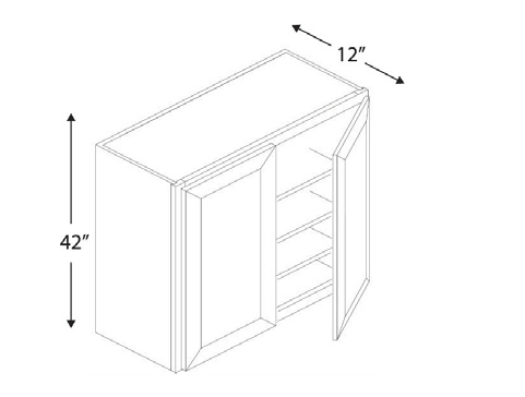 Blue Valley Cabinets W3342 Replacemant Door Only (SG-W3342-DOOR)