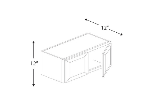 Blue Valley Cabinets W3612 Replacemant Door Only (MS-W3612-DOOR)