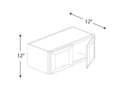 Blue Valley Cabinets W3612 Replacemant Door Only (WHS-W3612-DOOR)