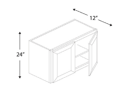 Blue Valley Cabinets W3624 Replacemant Door Only (SG-W3624-DOOR)