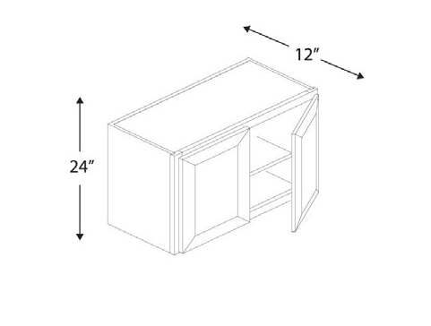 Blue Valley Cabinets W3624 Replacemant Door Only (WHS-W3624-DOOR)