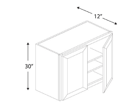 Blue Valley Cabinets W3630 Replacemant Door Only (MS-W3630-DOOR)