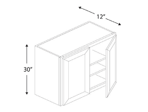 Blue Valley Cabinets W4230 Replacemant Door Only (WHS-W4230-DOOR)