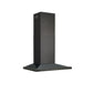 Broan BWS1304BLS 30" 450 CFM Black Stainless Steel Convertible Wall-Mount Low Profile Pyramidal Chimney Hood