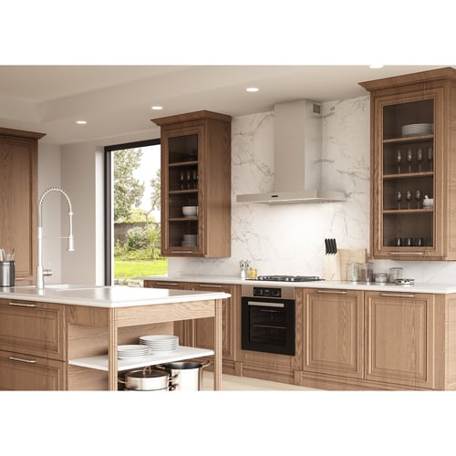 Broan EW4330SS 30" 460 MAX Blower CFMConvertible T-Style Wall Mount Stainless Steel Chimney Hood