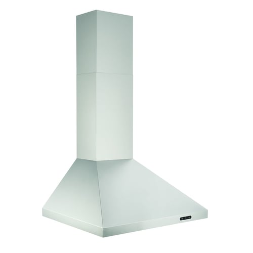 Broan EW4824SS 24" 460 Max Blower CFM Stainless Steel Pyramidal Chimney Range Hood