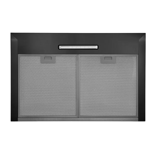 Broan EW4830BLS 30" 460 MAX Blower CFM Black Stainless Steel Pyramidal Chimney Range Hood