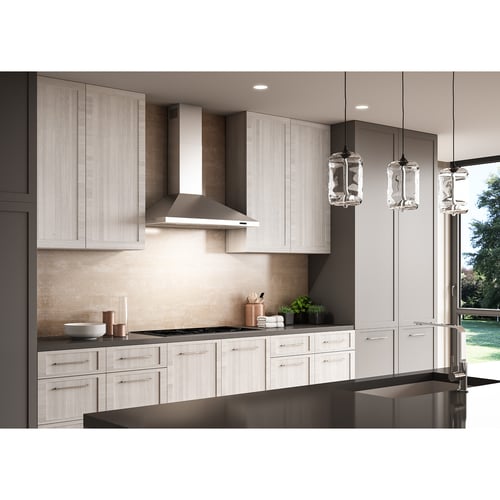 Broan EW4836SS 36" 460 MAX Blower CFM Stainless Steel Pyramidal Chimney Range Hood