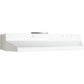 Broan F402411 24" 230 Max Blower CFM White Convertible Under-Cabinet Range Hood