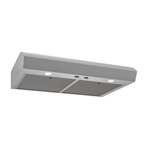 Broan MTR1363SS 36" 350 Max Blower CFM 1.5 Sones Stainless Steel Under-Cabinet Range Hood