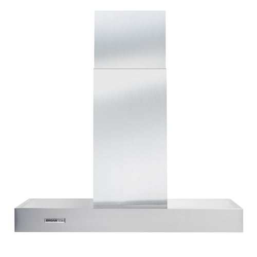 Broan RM533004 30" Heat Sentry 370 CFM Stainless Steel Convertible Wall-Mount Chimney Range Hood