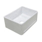 Cahaba CAHCAFC2418SB 24" Single Bowl Reversible Apron Front Fireclay Kitchen Sink