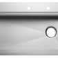 Cahaba CAHCASS3322DMSBWS 33" Stainless Steel 18-Gauge Micro Radius Single Bowl Kitchen Sink - Workstation