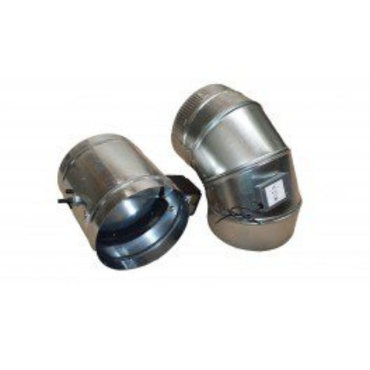 CCB Innovations 6" Residential Make-Up Air System 90 Degree Elbow Series
