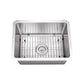 Cahaba CAHCA221SB15 20" Stainless Steel Micro Radius Single Bowl Kitchen Sink