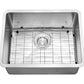 Cahaba CAHCASS2318UMSB 23" x 18" Stainless Steel Micro Radius Single Bowl Kitchen Sink