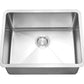 Cahaba CAHCASS2318UMSB 23" x 18" Stainless Steel Micro Radius Single Bowl Kitchen Sink