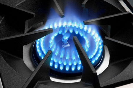 Capital Culinarian Series MCOR486G 48" 6 Open Burners White Freestanding Propane Gas Range With Small Pan Burner, 7.6 Cu.Ft. Manual Clean Double Oven and 12" Griddle