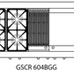 Capital Precision Series GSCR604BG 60" 4 Sealed Burners Wine Red Freestanding Natural Gas Range With 8 Cu.Ft. Self-Clean Double Oven, 12" BBQ Grill, 24" Griddle and Red Knobs