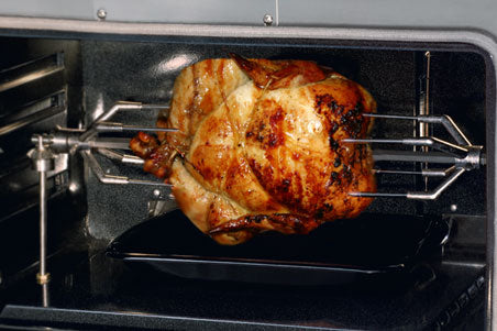 Capital Precision Series GSCR606G 60" 6 Sealed Burners Flame Red Freestanding Natural Gas Range With 8 Cu.Ft. Self-Clean Double Oven, 24" Griddle and Red Knobs