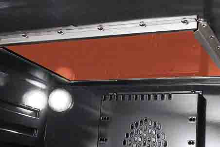 Capital Precision Series GSCR606G 60" 6 Sealed Burners Flame Red Freestanding Natural Gas Range With 8 Cu.Ft. Self-Clean Double Oven, 24" Griddle and Red Knobs