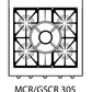 Capital Precision Series MCR305 30" 5 Sealed Burners Cobalt Blue Freestanding Natural Gas Range With Wok Burner and 4.9 Cu.Ft. Manual Clean Oven